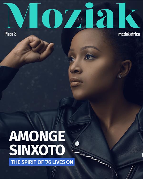 Amonge Sinxoto Features As The Youth Edition Cover Of @MoziakAfrica Magazine