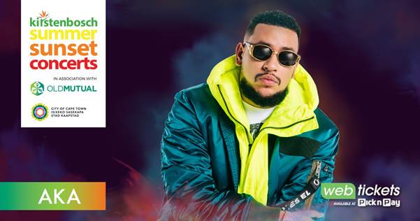 AKA live at Kirstenbosch Summer Sunset Concerts