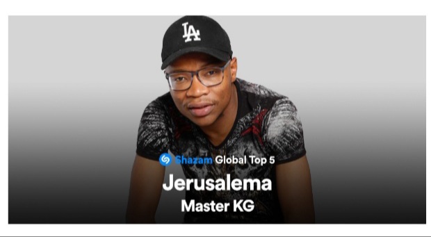 Global Hit “Jerusalema” reaches #4 on Shazam’s Top 200