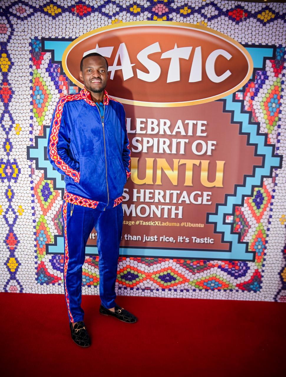 Tastic Rice And Laduma Ngxokolo Launch Their Collaboration In Celebration OF Heritage Month